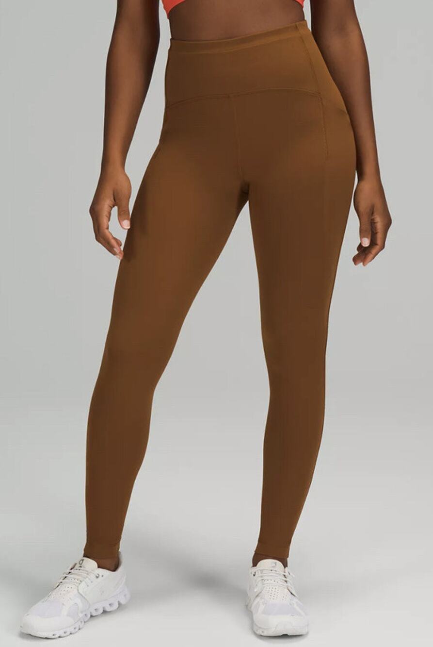 Lululemon Women's Swift Speed High Rise 28" Tight Copper Brown COPB Sz 18 NWT